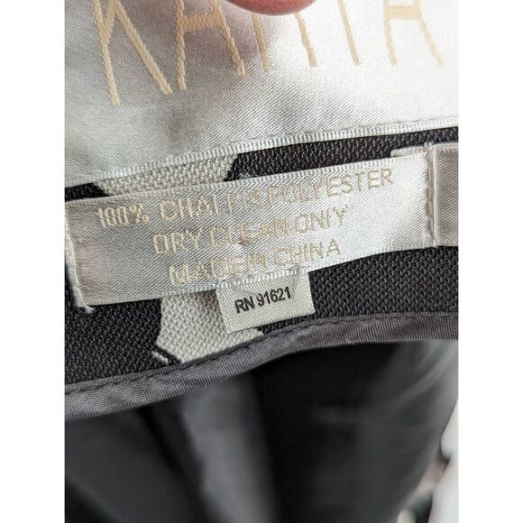 Karta Women White Square Neck Pleated Mini Dress Size Small - Picture 13 of 16